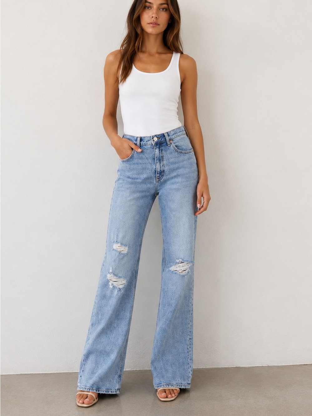 GAP 90s Loose Flare Mid Rise Jeans
